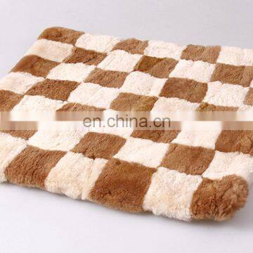 High Quality Real Sheep Fur Cushion Wholesale Real Sheep Fur Decoration Cushion