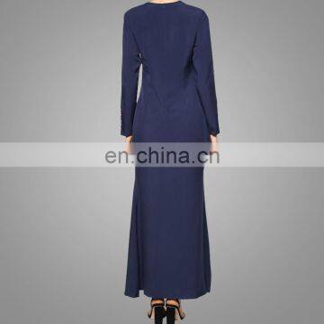 Baju Kurung In Malaysia Simple Style Muslim Ladies Dress Classic Baju Kurung Top Sale Clothes Online photo-4