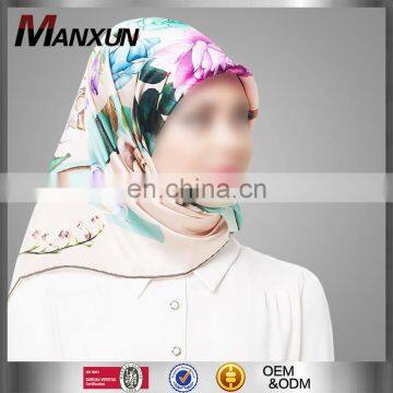 2017 Newest customed muslim printed scarf Alibaba wholesale scarves shawls beautiful turkish hijab