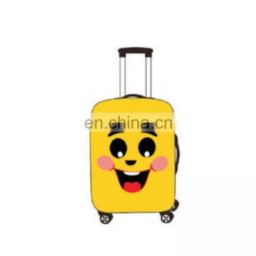 Justop fashion style high elasticity polyester suitcase protective cover