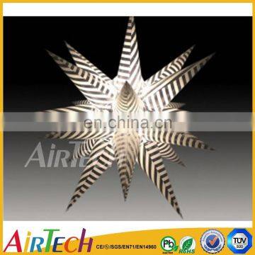 Commercial restaurant lighting decoration lighting star, inflatable star, inflatable lighting for big event