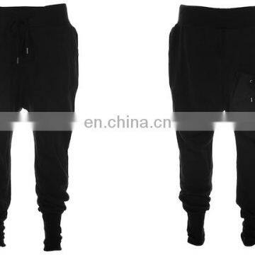 drop crotch fashion sweatpants-100% cotton sweatpants man harem pants - drop crotch cargo pants