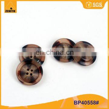 Polyester Immitation Horn ButtonBP40558