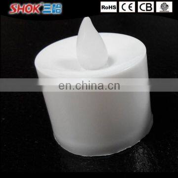 Good quality Plastic led candle light candle flashing in the night