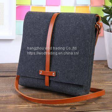 Top selling cheap felt shoulder bags with good price