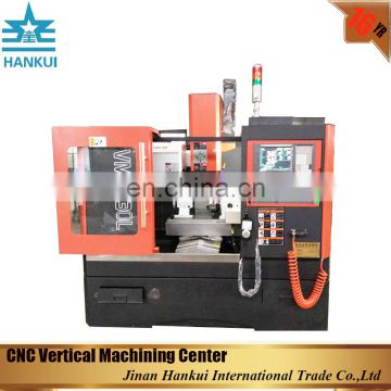 4th axis VMC430L Mini 4 axis Vertical Milling Machine