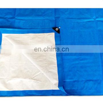 High density hdpe building material tarpaulin for cover folding stretcher