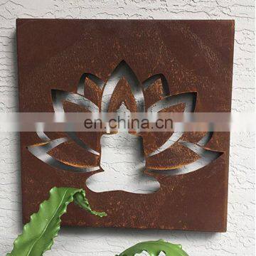 AHL Steel Supplier Lotus Mini Panel Wall Decor