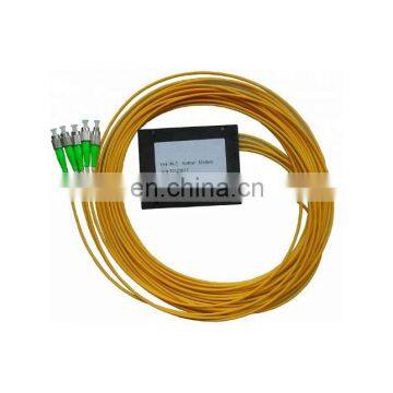 Rack Mounted FTTH Passive APC PLC 1*8 1*32 Optical Splitter in stock