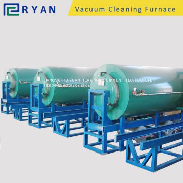 vacuum calciner for clean mould and screw in plastic industry