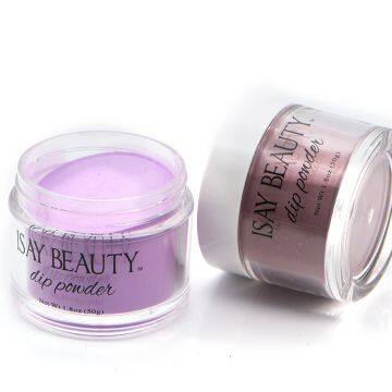 Healthy and natural gel dip powder nail acrylic private label nail dipping powder