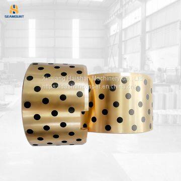 Copper Alloy Material Self-lubricating Bushing of International Standard