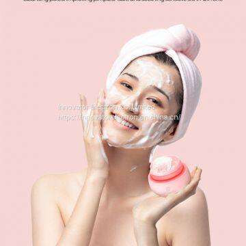 Multi-Function USB Charging Silicone Cleansing Instrument Ultrasonic Electric Facial Cleansing Brush photo-3