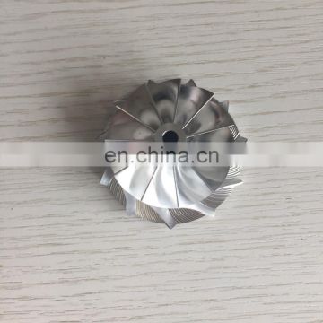 K04 5304-123-2209 41.00/50.96mm 11+0 blades high performance Turbocharger Billet/milling/aluminum 2618 compressor wheel