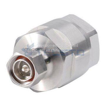 DIN Male connector for 1-5/8’’ flexible RF cable RF Coaxial Connector