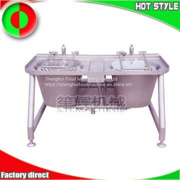 Multifunctional Double-cylinder Basket Vegetable Washing Machine Ozone Bubble Fruit Cleaning Machine photo-4