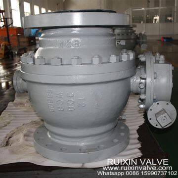 API 607 Trunnion Mounted Ball Valve Fire Safe Flanged End RF
