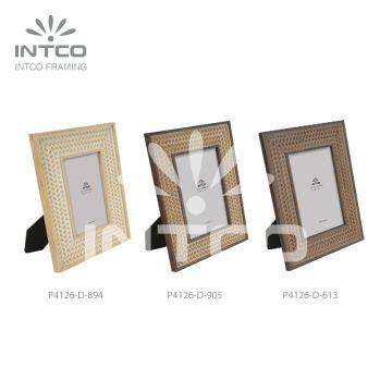 INTCO Modern Bamboo Tabletop Photo Frame 4×6 5×7 8×10 in photo-2