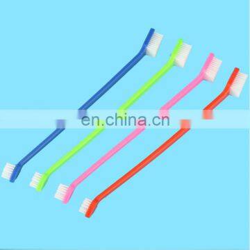 Pets Teeth Cleaning Brush Dogs Cats Soft Toothbrush Pet Double-ended Teeth Brush photo-5