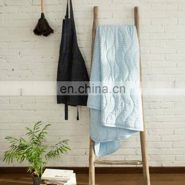 RAWHOUSE PINK BLUE GRAY Modal Fabric Summer Quilt photo-4