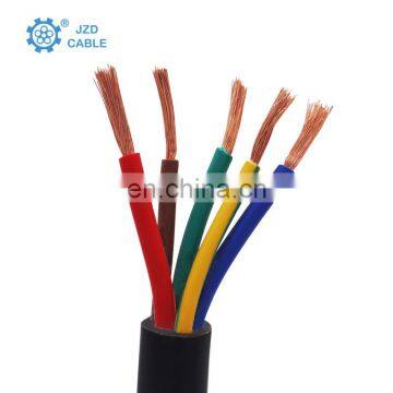 PVC Insulated PVC Sheath 5core 0.75mm2 Cctv Power Cable Manufacturer photo-2