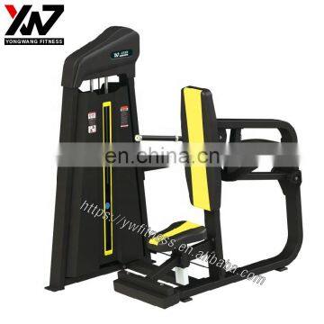 Commercial fitness equipment seated dip