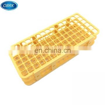 Lab supplies different materials test tube rack and holder