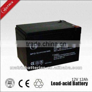 Lead acid battery 12V 12ah battery Manufacture Gate monitor Battery