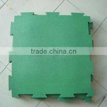 Interlocking Fitness Center Gym Rubber Flooring Tiles photo-4