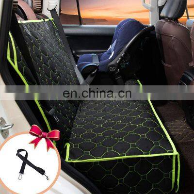 Custom Non-Slip Waterproof Pet Car Seat Cover Car Dog Mat Side Flaps photo-4