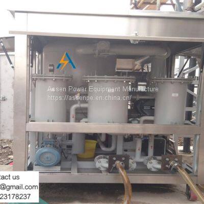 ASSEN ZUD ULTRA-HIGH VOLTAGE TRANSFORMER OIL PURIFICATION MACHINE photo-2