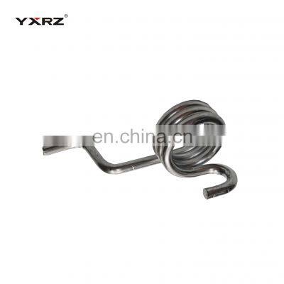 Factory Price Stainless Steel Butterfly Shaped Large Small Spiral Strong Torsion Spring Brake Return Spring for CBT125 No 1