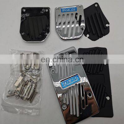 High Performance Gasoline Brake Shoe Clutch Accelerator Pedal Pad Set Aluminum Foot Scooter photo-5
