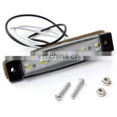 Car External Lights Dc Led 24V 6 Smd Auto Bus Truck Lorry Side Lamp Side Marker Indicator Low Trailer Light Rear Cheap Lamp photo-3