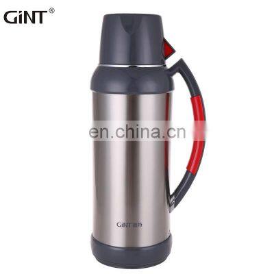 GINT 2L Portable Handle Outer Stainless Steel Inner Glass Vacuum Flask