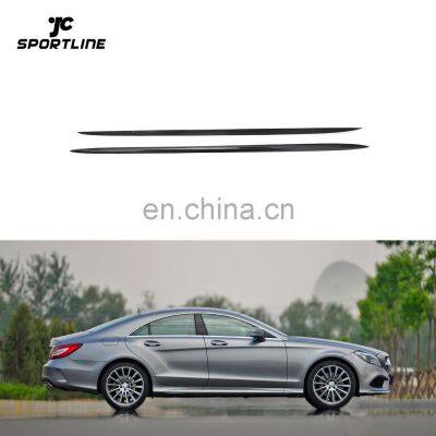 Carbon Fiber W218 Sport Side Door Molding Trim Kit for Mercedes Benz C218 Sport CLS63 AMG 4-Door 2014-2017