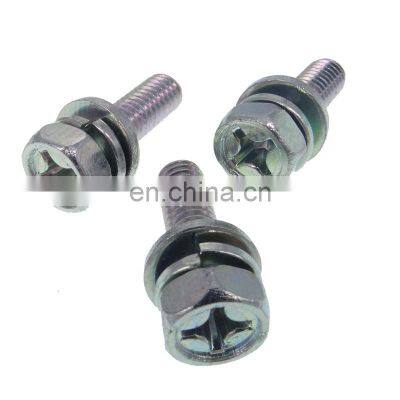 Spring Washer and Flat Washer Assemble Screw photo-2