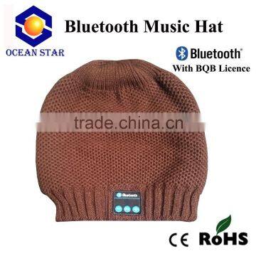 high quality Chinese wholesale bluetooth beanie hat wireless bluetooth hats for sport