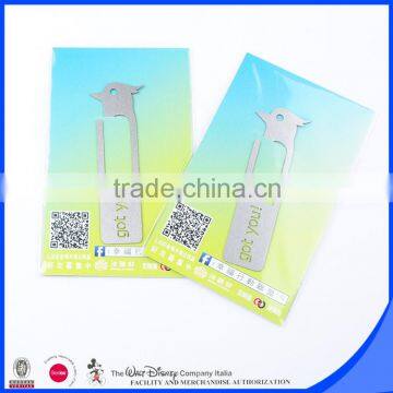 Red Color Painted Bookmark Chick Shape photo-4