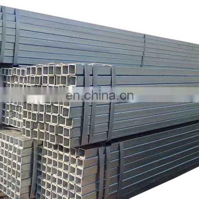 q195 q235 iron galvanized pipe square gi steel pipe