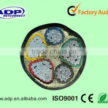 popular manufacture Copper/Aluminium Conductor PVC YJV insulation sheat electric cable