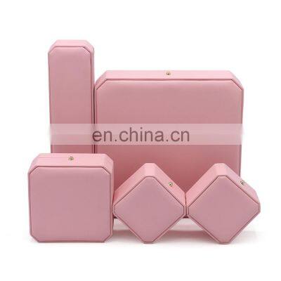 Fashion Octagonal Shape Blue Green Color Pu Leather Bangle Box photo-5