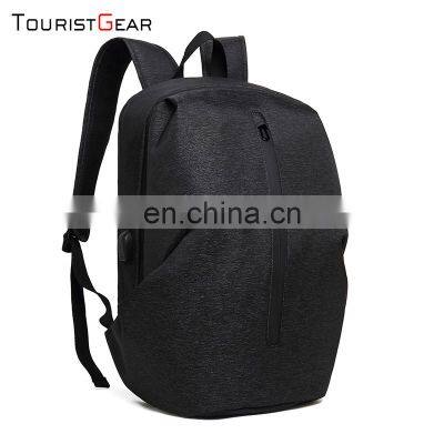 Customizable school bags fashion backpack with USB laptops bags for business with custom logo