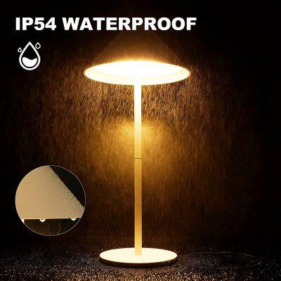 IP54 LED Table Lamp Dimmable Aluminium Table Lamp Wireless Rechargeable 4000 MAh Touch Switch White LED Table Lamp With Battery 3 W 240 Lm 3000K photo-5