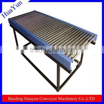 mobile roller conveyor for loading and unloading