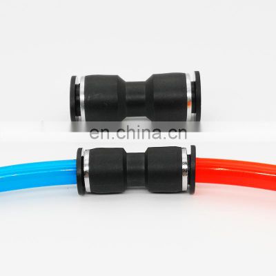 MPU 4 6 8 10 12mm Pneumatic Cylinder Accessories Straight Through Push in pu Air Hose Pipe Fitting photo-3
