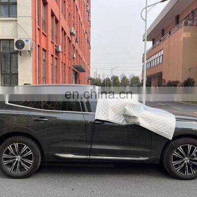 HFTM Hot Pure Cotton Design Waterproof Heat Resistant Car Windshield Snow Shade Cover Thickening Type Protection for Toyota photo-5