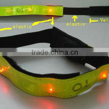 Cheap reflective led armband for jogging and running