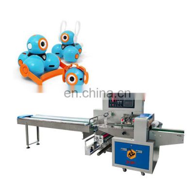 Factory price flowpack packaging machine for plastic bag car toy packing machine