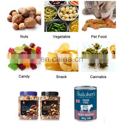 Automatic Multi Head Quantitative Cheese Curls Granule Bottle Weighing Filling Packaging Machine photo-5